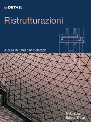cover image of Ristrutturazioni